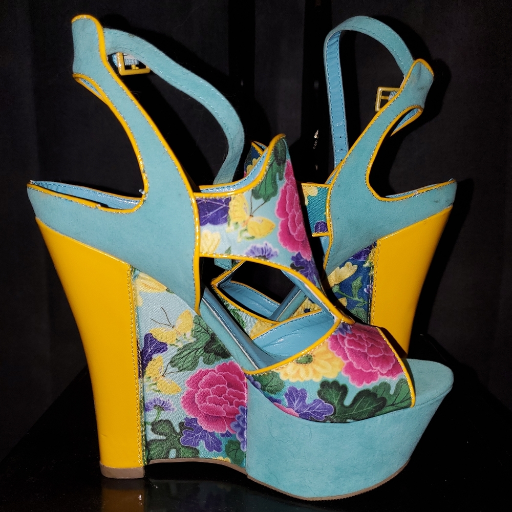 Alba, style-Danika, color-Blue/Yellow, size-6.5
